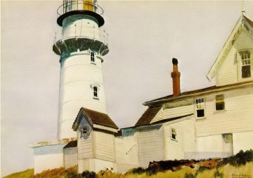 luz en dos luces Edward Hopper Pinturas al óleo
